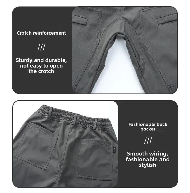 Men's Outdoor Workwear Camouflage Skin Jacket Set Spring Autumn Elastic Wear Resistant Training Clothes with Hood for Climbing