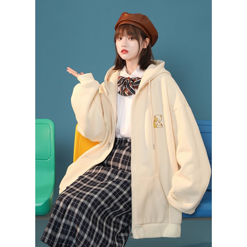 Cubs Women's Casual Spring Autumn Loose Sports Jacket