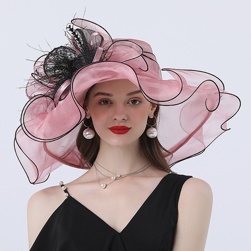 Three-Tiered Flax Casual All-Match Hat for Women