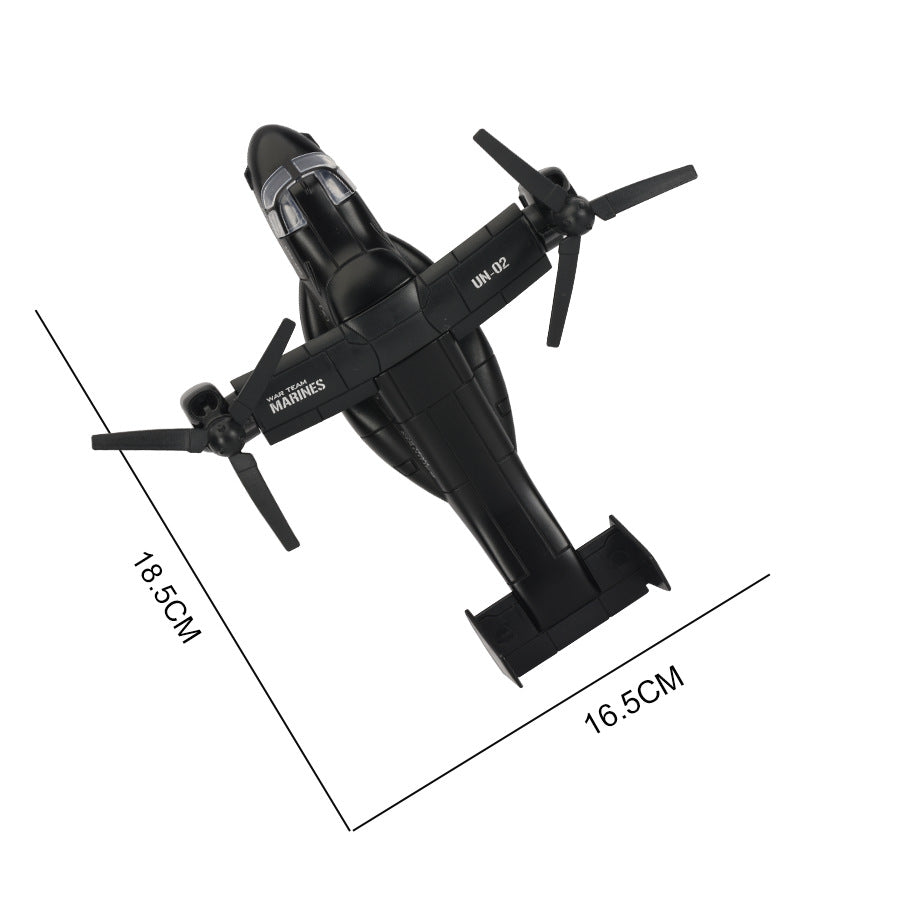 Cross-Border Military Aircraft Model Toy with Sound Light