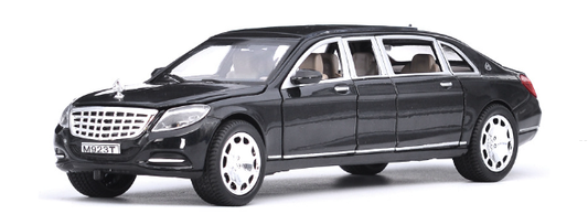 1:24 Alloy Maybach S600 Model Toy Car with Sound and Light
