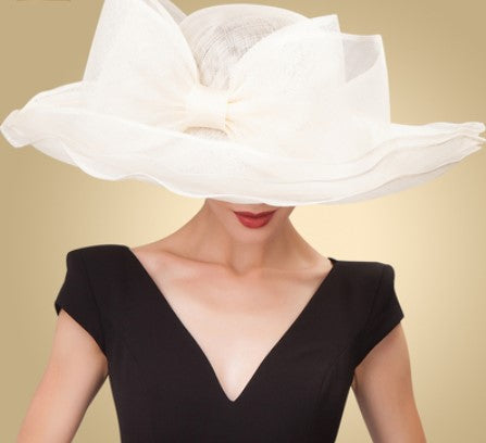 Three-Tiered Flax Casual All-Match Hat for Women